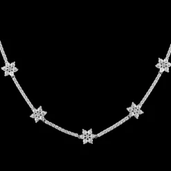 Jacques Lemans Kette "Blumen" Sterlingsilber mit Topasen Online