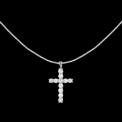 Jacques Lemans Kette Sterlingsilber mit White Topaz New