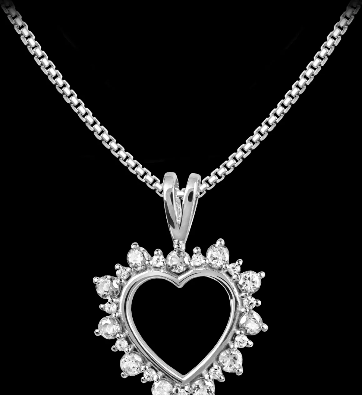 Jacques Lemans Kette Sterlingsilber mit White Topaz Store