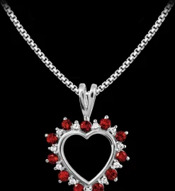 Jacques Lemans Kette Sterlingsilber mit Garnet Outlet