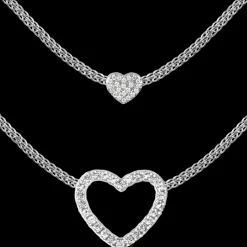 Jacques Lemans Kette Sterlingsilber mit White Topaz New