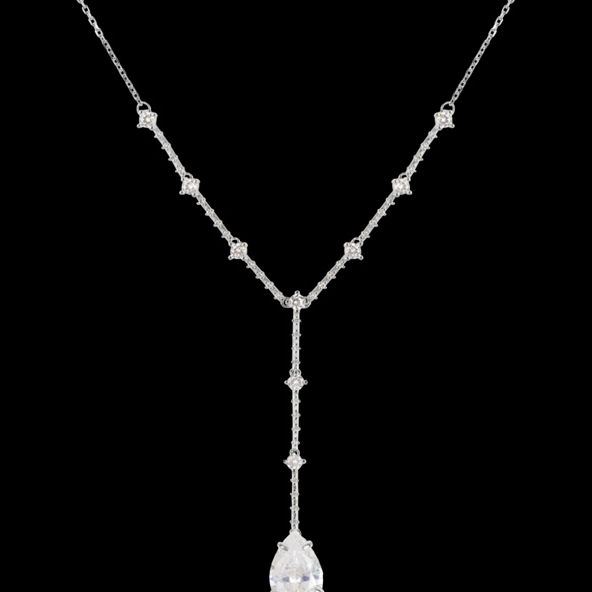 Jacques Lemans Kette Sterlingsilber mit Topasen Fashion