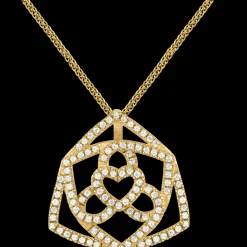 Jacques Lemans Kette Sterlingsilber vergoldet mit weißen Topas Edelsteinen Flash Sale