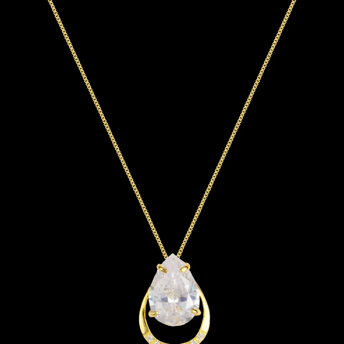 Jacques Lemans Kette Sterlingsilber vergoldet mit Topasen Store