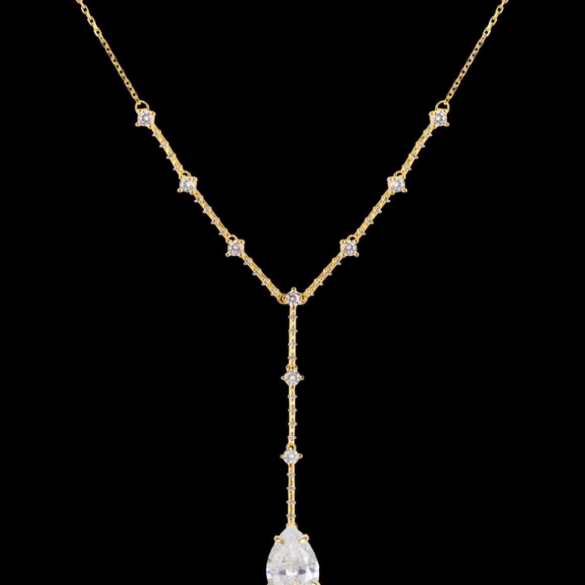 Jacques Lemans Kette Sterlingsilber vergoldet mit Topasen Discount