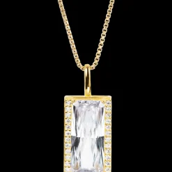 Jacques Lemans Kette Sterlingsilber vergoldet mit Topasen Best