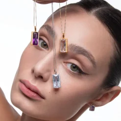 Jacques Lemans Kette Sterlingsilber vergoldet mit Topasen Best
