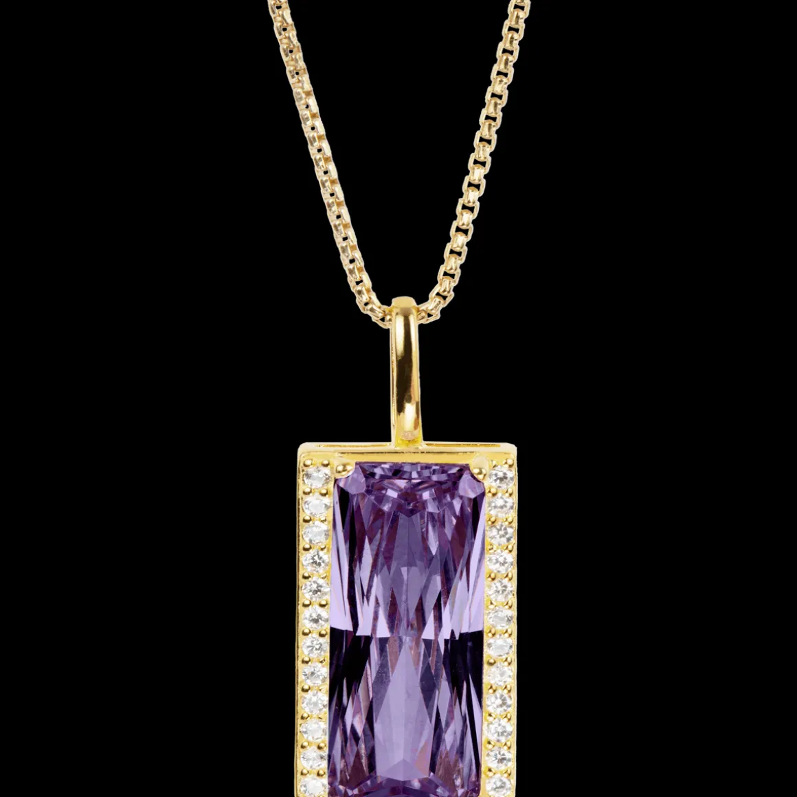 Jacques Lemans Kette Sterlingsilber vergoldet mit Topasen Shop