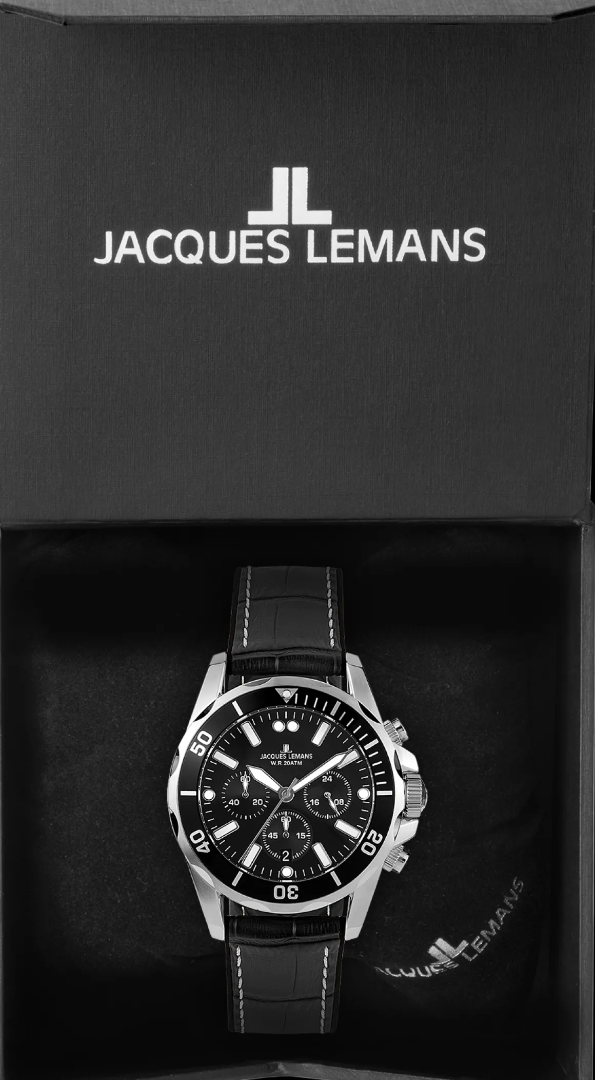 Jacques Lemans Liverpool 1-2091A Herrenuhr Ø 44,0mm Discount