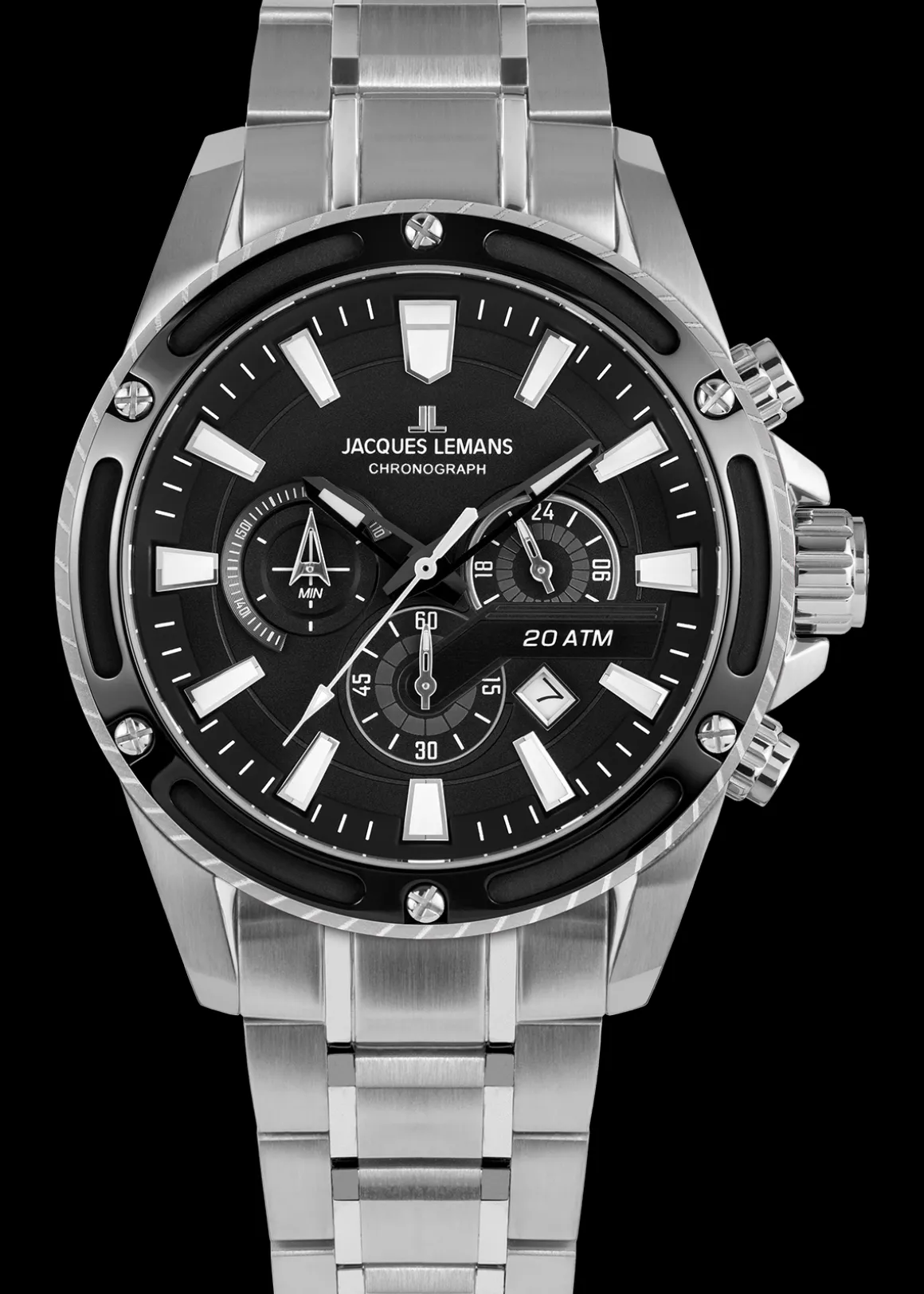Jacques Lemans Liverpool 1-2141E Herrenuhr Ø 48,0mm Clearance