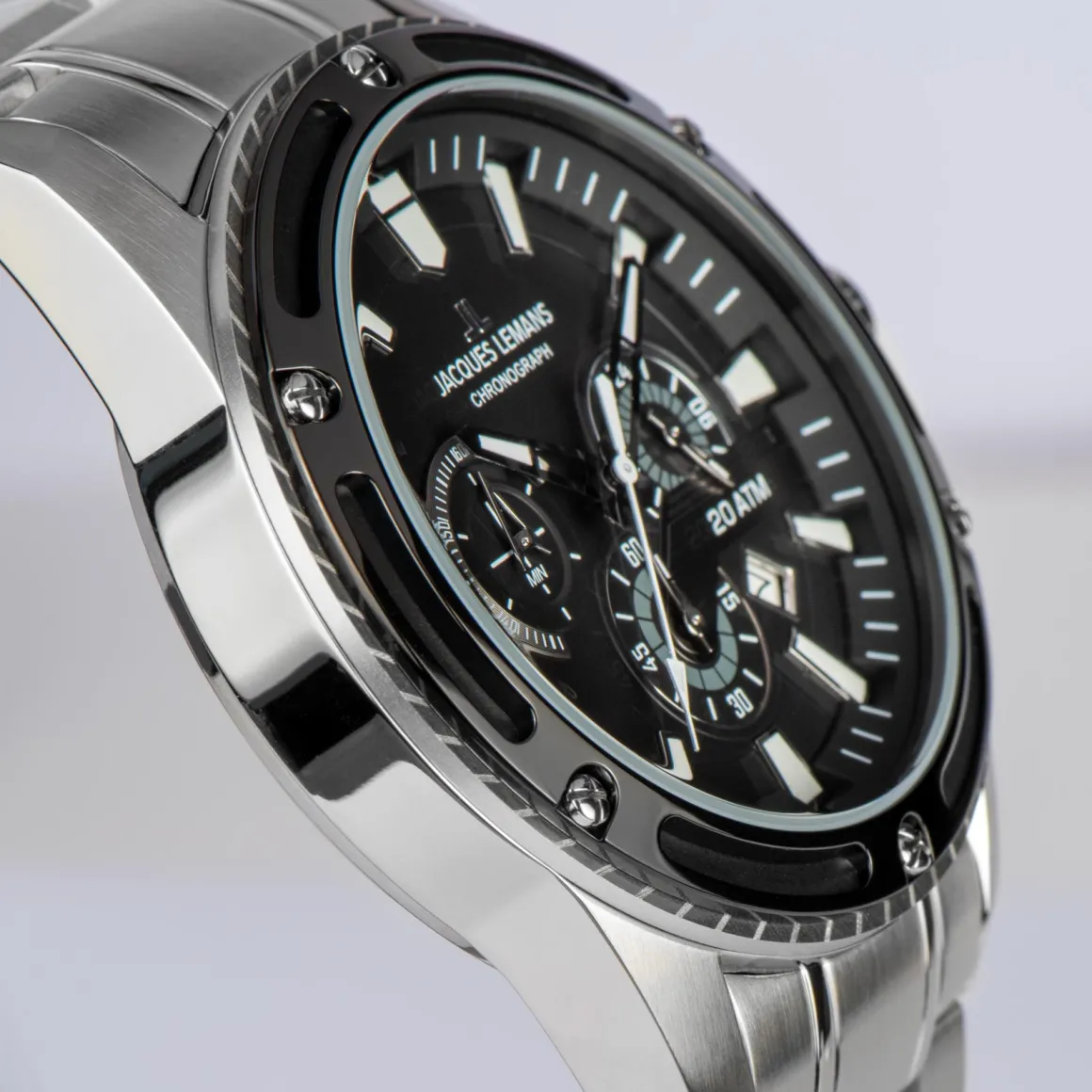 Jacques Lemans Liverpool 1-2141E Herrenuhr Ø 48,0mm Clearance