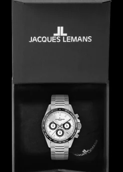 Jacques Lemans Liverpool 1-1877F Herrenuhr Ø 41,0mm Cheap