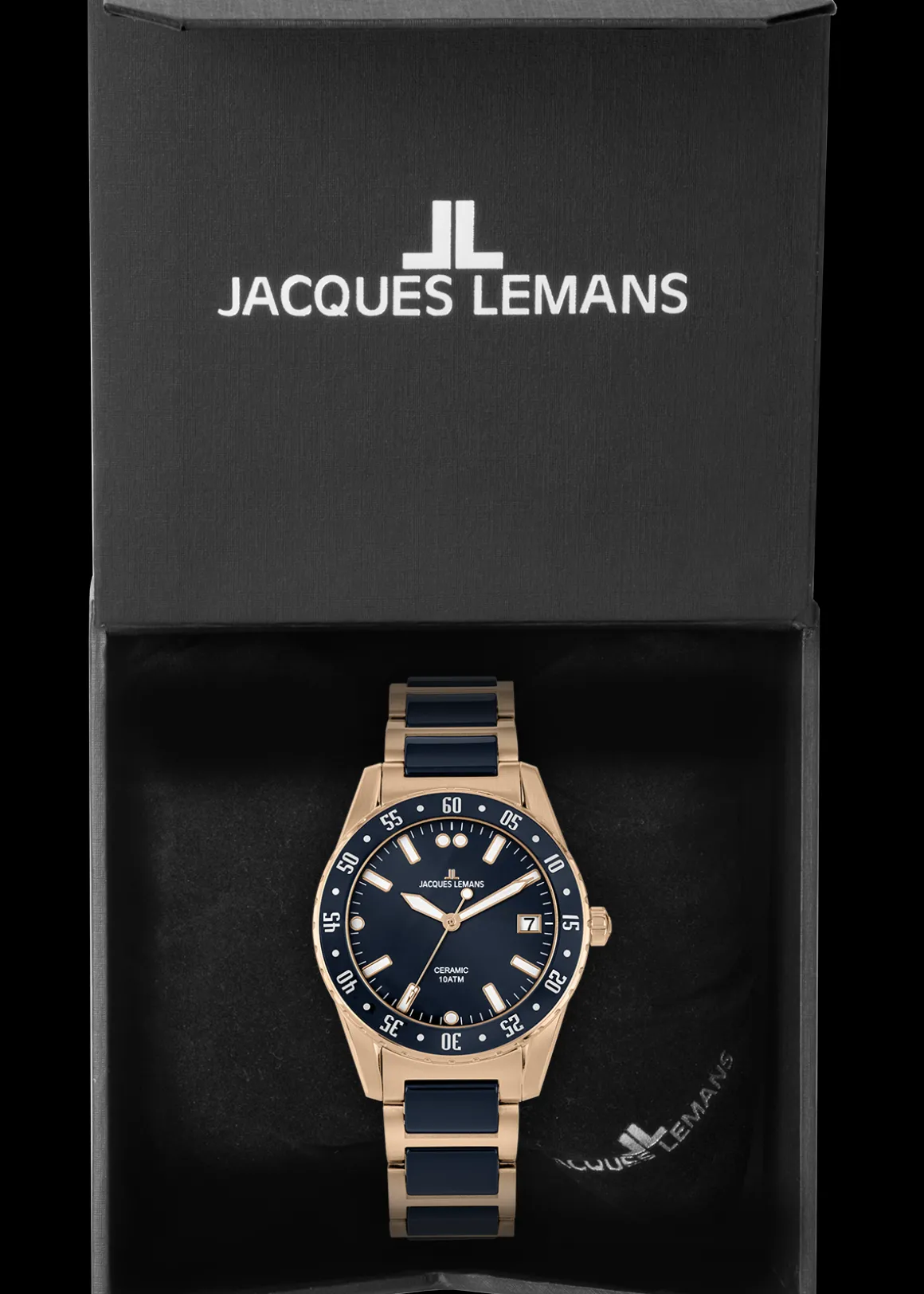 Jacques Lemans Liverpool 42-10H Herrenuhr Ø 42,0mm Hot