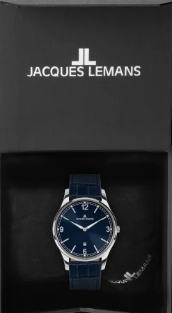 Jacques Lemans London 1-2128C Herrenuhr Ø 40,0mm Cheap