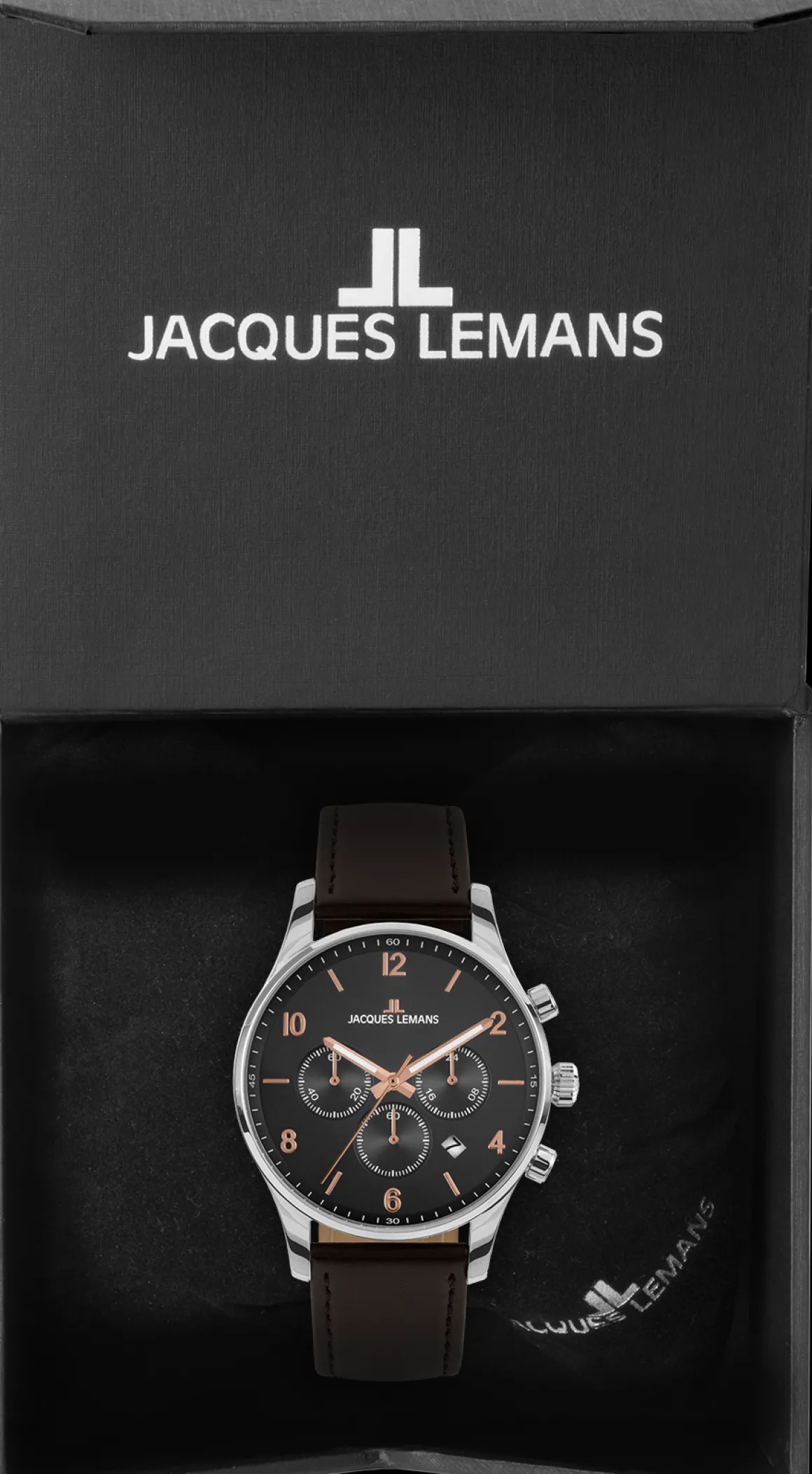 Jacques Lemans London 1-2126F Herrenuhr Ø 42,0mm Cheap
