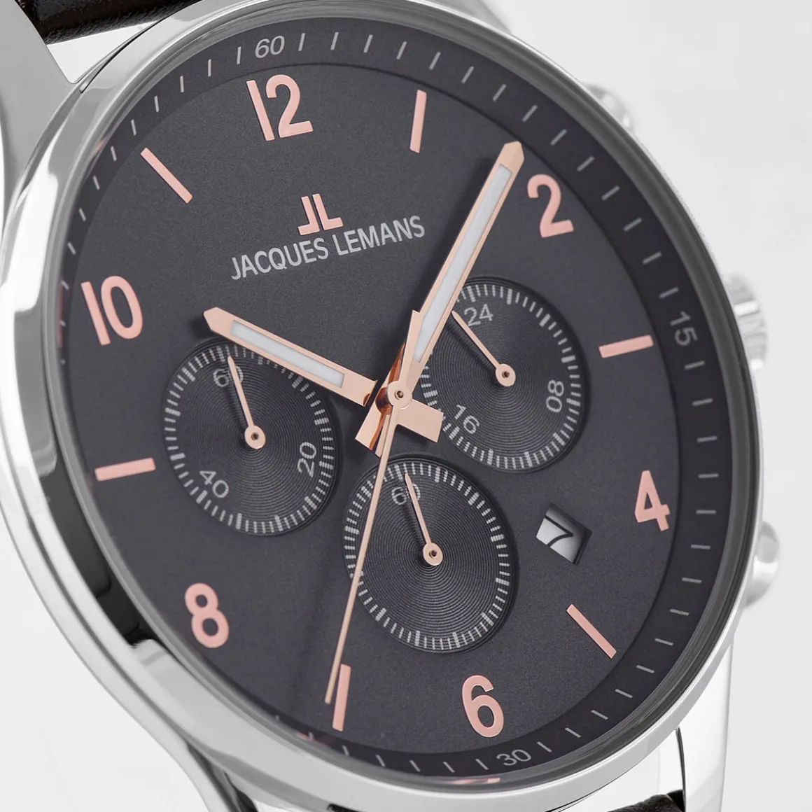 Jacques Lemans London 1-2126F Herrenuhr Ø 42,0mm Cheap
