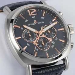 Jacques Lemans Lugano 1-1645I Herrenuhr Ø 46,0mm Fashion