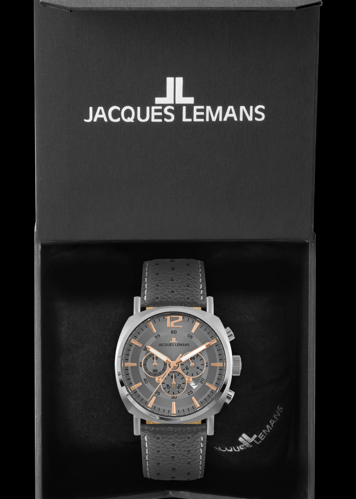 Jacques Lemans Lugano 1-1645L Herrenuhr Ø 46,0mm Outlet