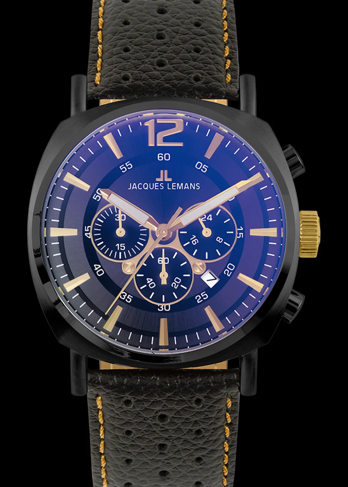Jacques Lemans Lugano 1-1645O Herrenuhr Ø 46,0mm Hot