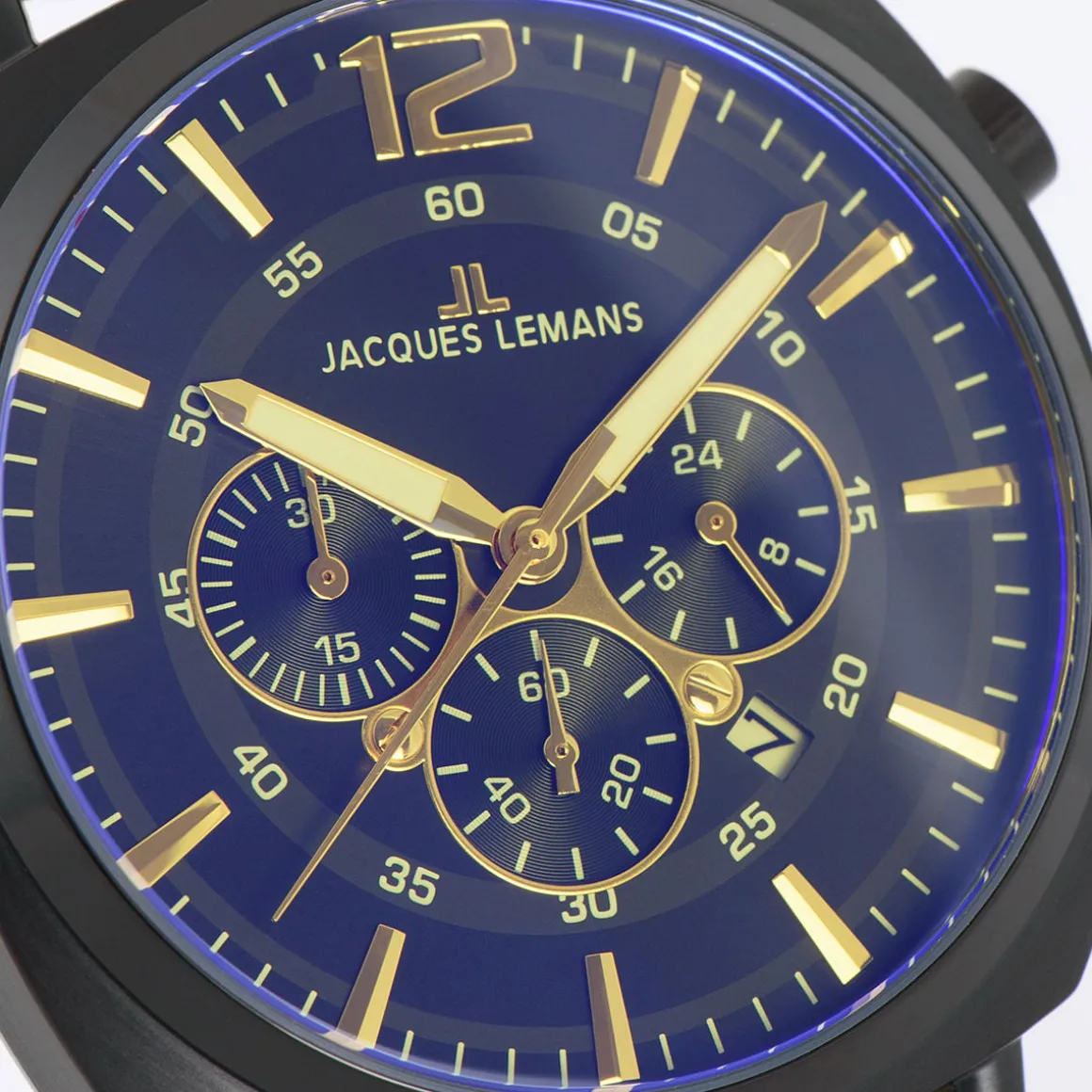 Jacques Lemans Lugano 1-1645O Herrenuhr Ø 46,0mm Hot