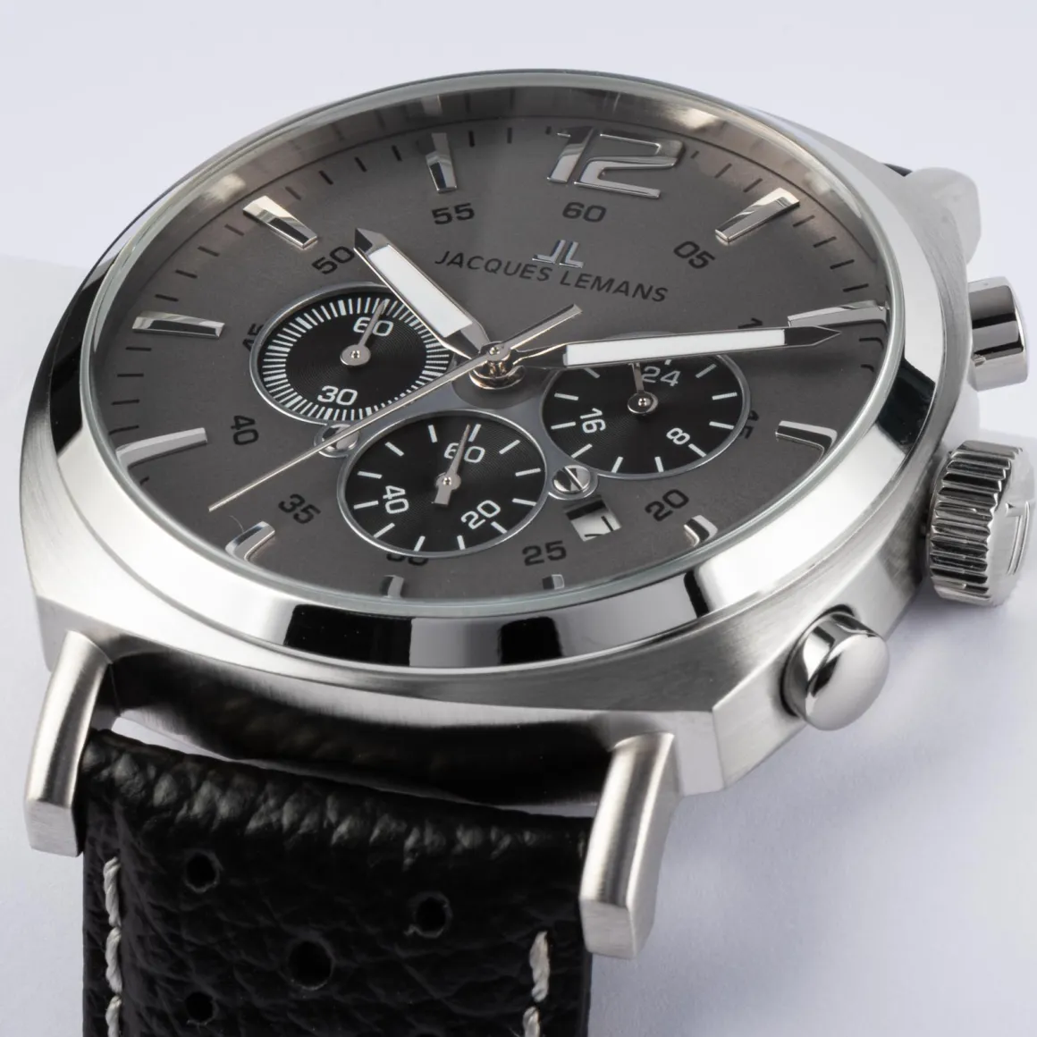 Jacques Lemans Lugano 1-1645P Herrenuhr Ø 46,0mm Discount
