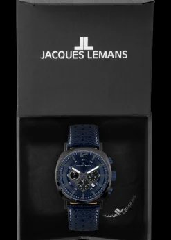 Jacques Lemans Lugano 1-1645R Herrenuhr Ø 46,0mm Fashion
