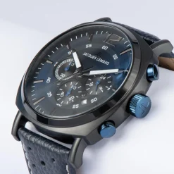 Jacques Lemans Lugano 1-1645R Herrenuhr Ø 46,0mm Fashion