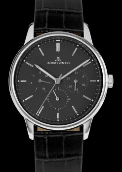 Jacques Lemans Manchester 1-2061A.1 Damenuhr Ø 39,0mm Cheap