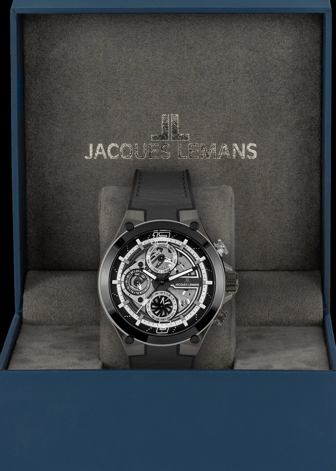 Jacques Lemans Manchester 1-2150A Herrenuhr Ø 44,0mm Best