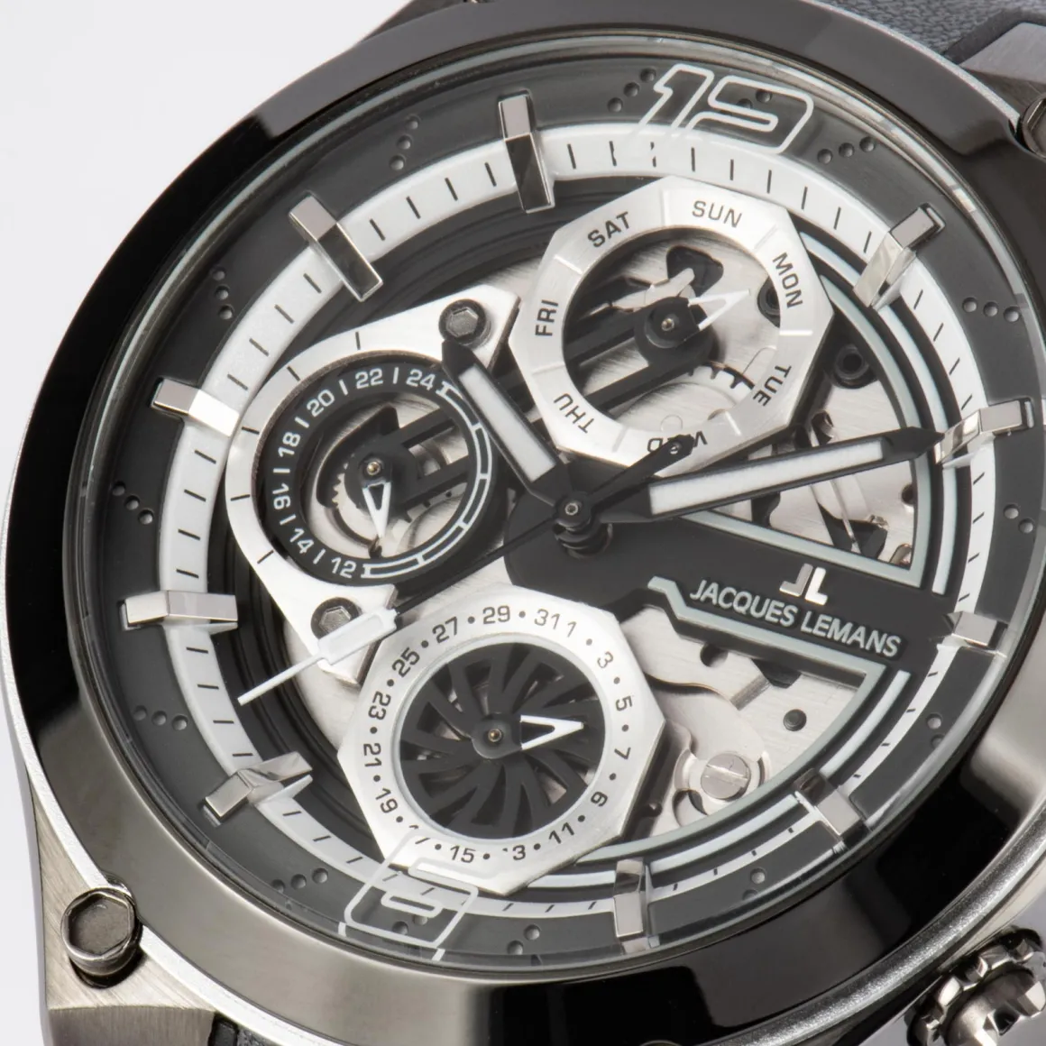 Jacques Lemans Manchester 1-2150A Herrenuhr Ø 44,0mm Best