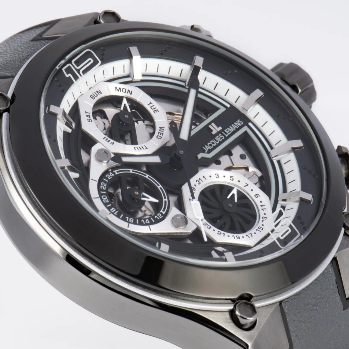 Jacques Lemans Manchester 1-2150A Herrenuhr Ø 44,0mm Best
