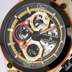 Jacques Lemans Manchester 1-2150C Herrenuhr Ø 44,0mm Cheap
