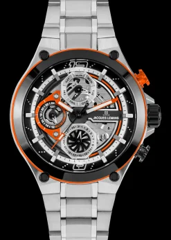 Jacques Lemans Manchester 1-2150E Herrenuhr Ø 44,0mm New