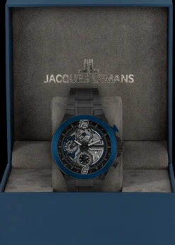 Jacques Lemans Manchester 1-2150G Herrenuhr Ø 44,0mm Hot