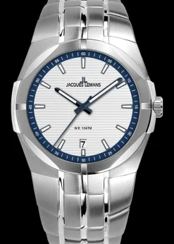 Jacques Lemans Melbourne 1-2177B Herrenuhr Ø 40,0mm Discount