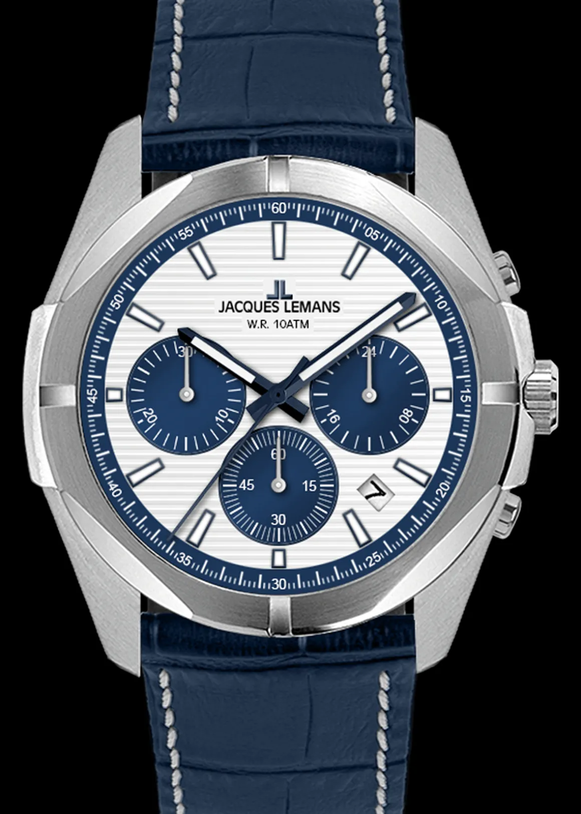Jacques Lemans Melbourne 1-2180C Herrenuhr Ø 42,0mm Hot