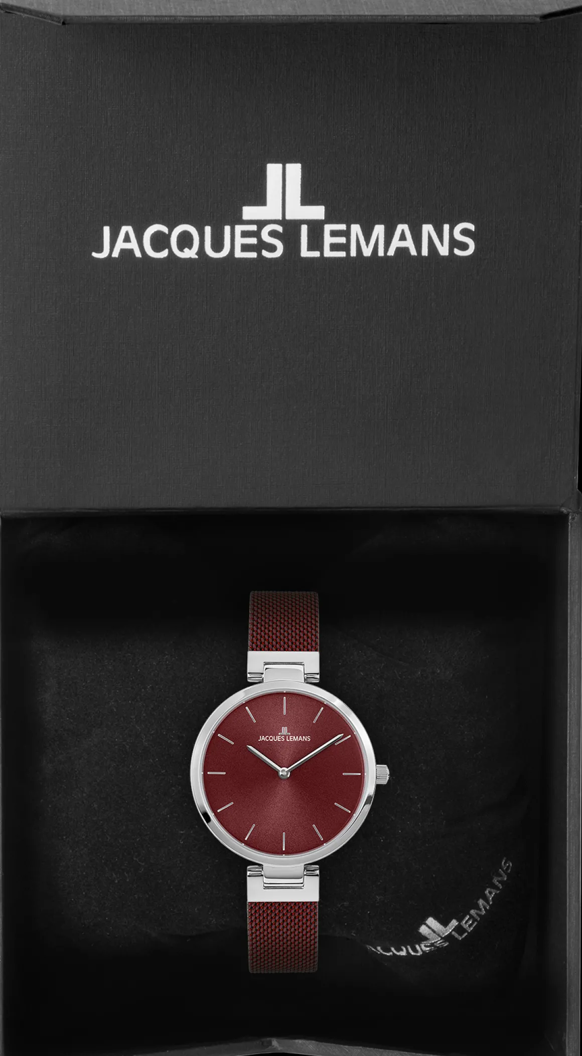 Jacques Lemans Milano 1-2110I Damenuhr Ø 34,0mm Clearance