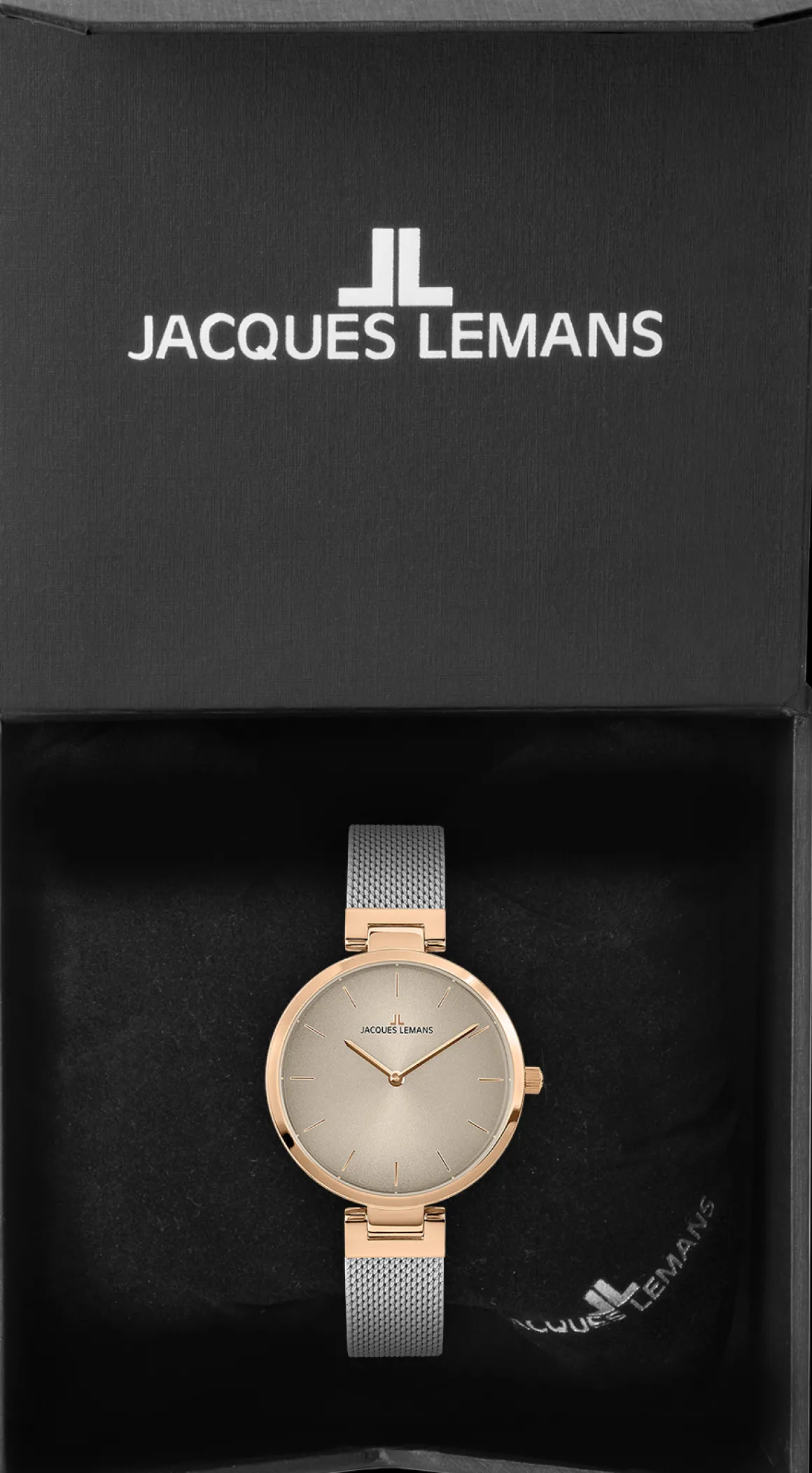 Jacques Lemans Milano 1-2110K Damenuhr Ø 34,0mm Outlet