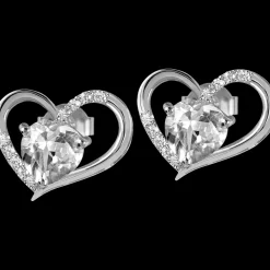 Jacques Lemans Ohrstecker Sterlingsilber mit White Topaz Best Sale