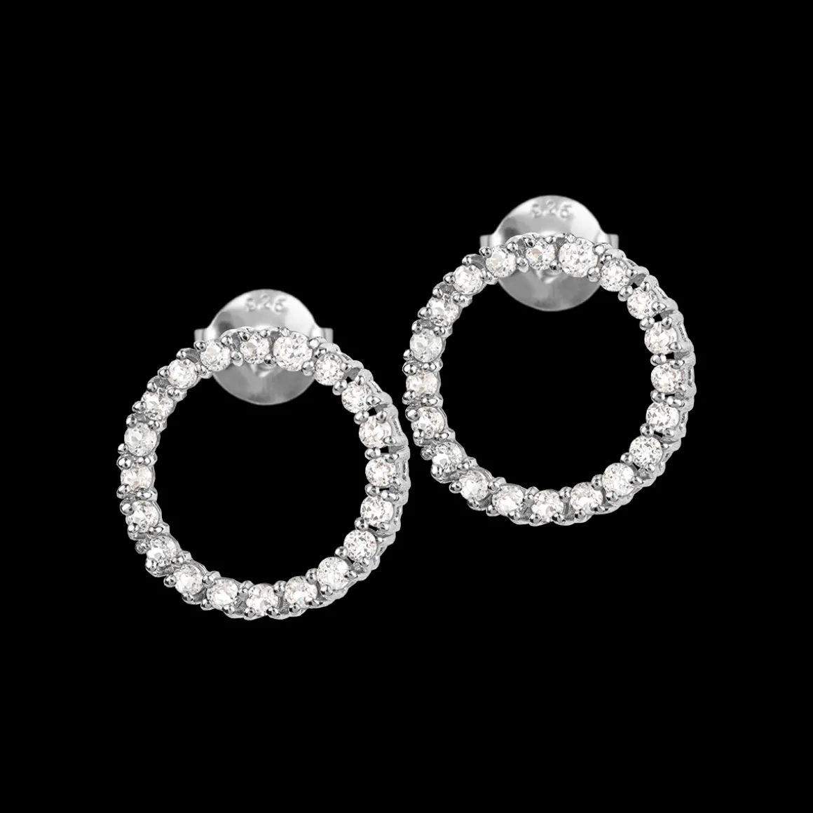 Jacques Lemans Ohrstecker Sterlingsilber mit White Topaz Best Sale
