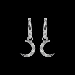Jacques Lemans Ohrstecker Sterlingsilber mit weißen Topas Edelsteinen Shop