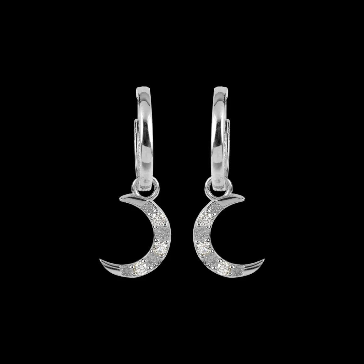 Jacques Lemans Ohrstecker Sterlingsilber mit weißen Topas Edelsteinen Shop