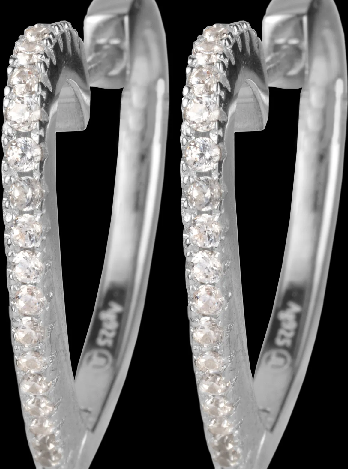 Jacques Lemans Ohrstecker Sterlingsilber mit White Topaz Clearance