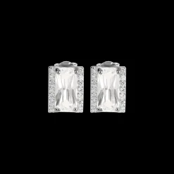 Jacques Lemans Ohrstecker Sterlingsilber mit Topasen Discount
