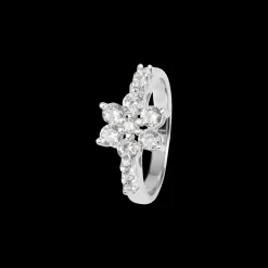 Jacques Lemans Ring "Blume" Sterlingsilber mit Topasen Online
