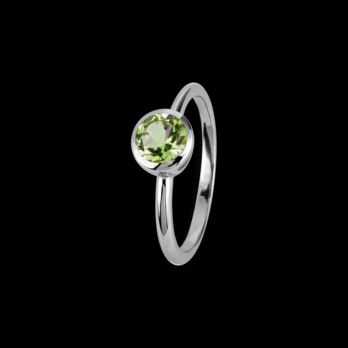 Jacques Lemans Ring Sterlingsilber mit Peridot Fashion