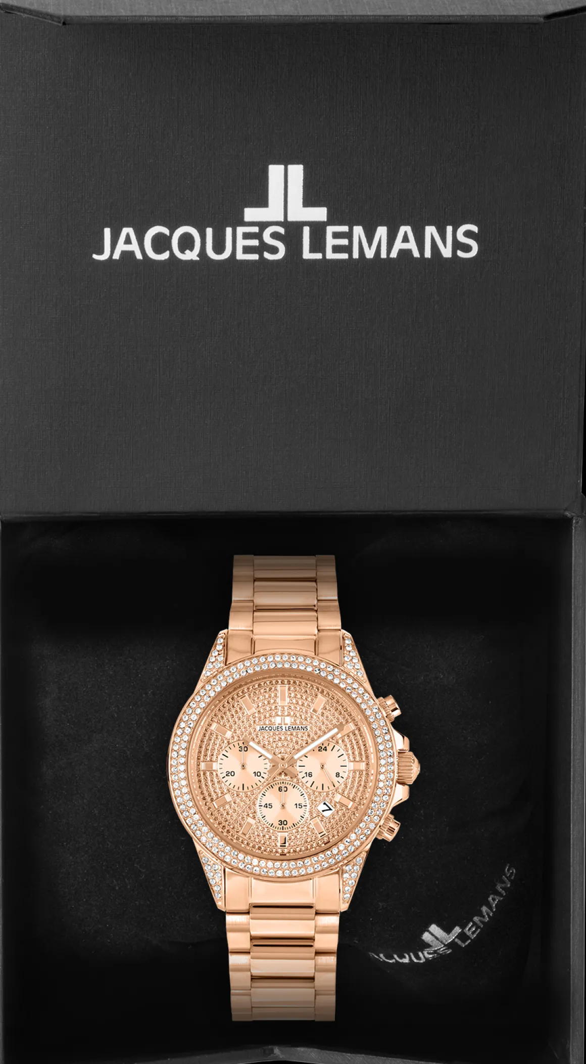 Jacques Lemans St.Tropez 1-2051B Damenuhr Ø 42,0mm Best