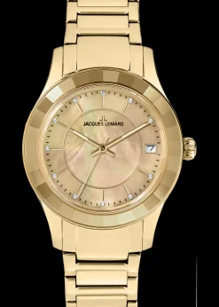 Jacques Lemans Venice 1-2194G Damenuhr Ø 34,0mm New