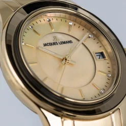 Jacques Lemans Venice 1-2194G Damenuhr Ø 34,0mm New
