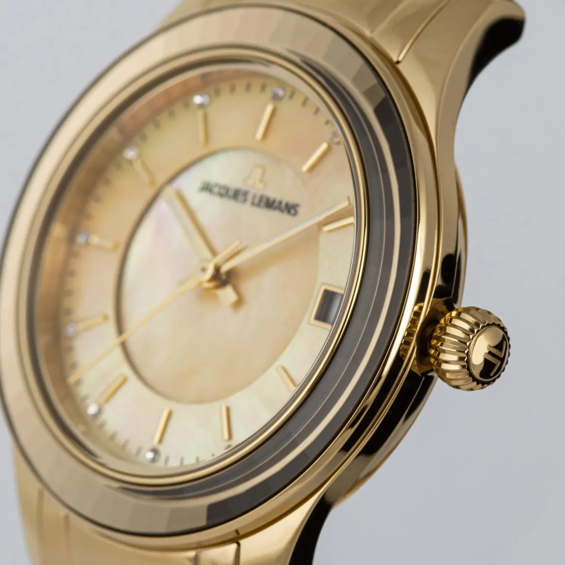 Jacques Lemans Venice 1-2194G Damenuhr Ø 34,0mm New